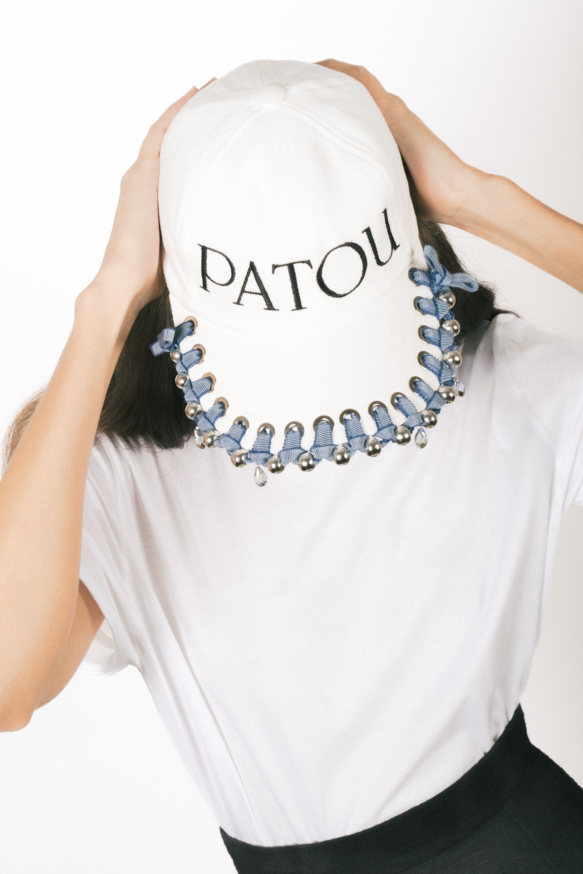 Patou Upcycling casquette en coton