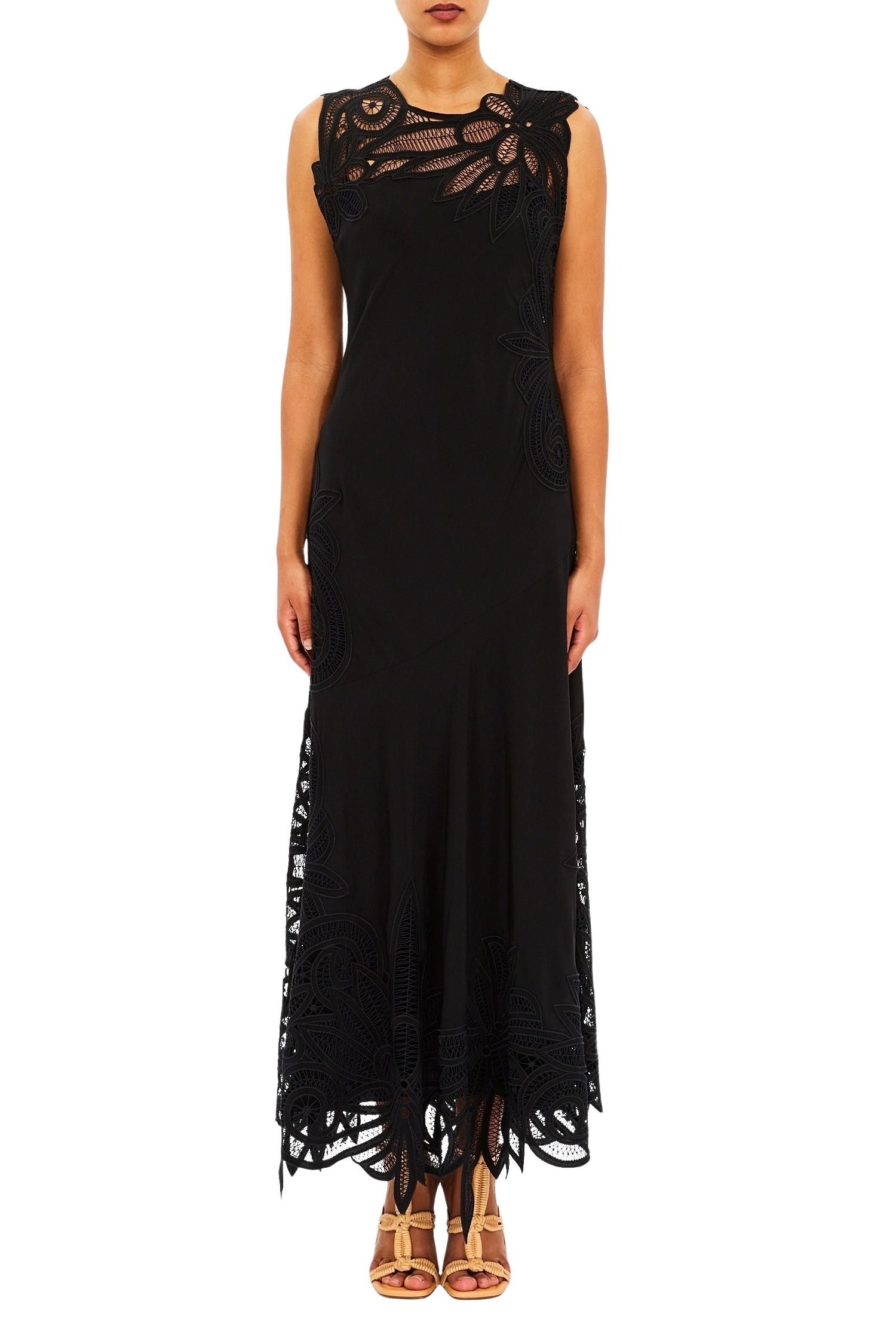 Celestia Corded Lace Gown