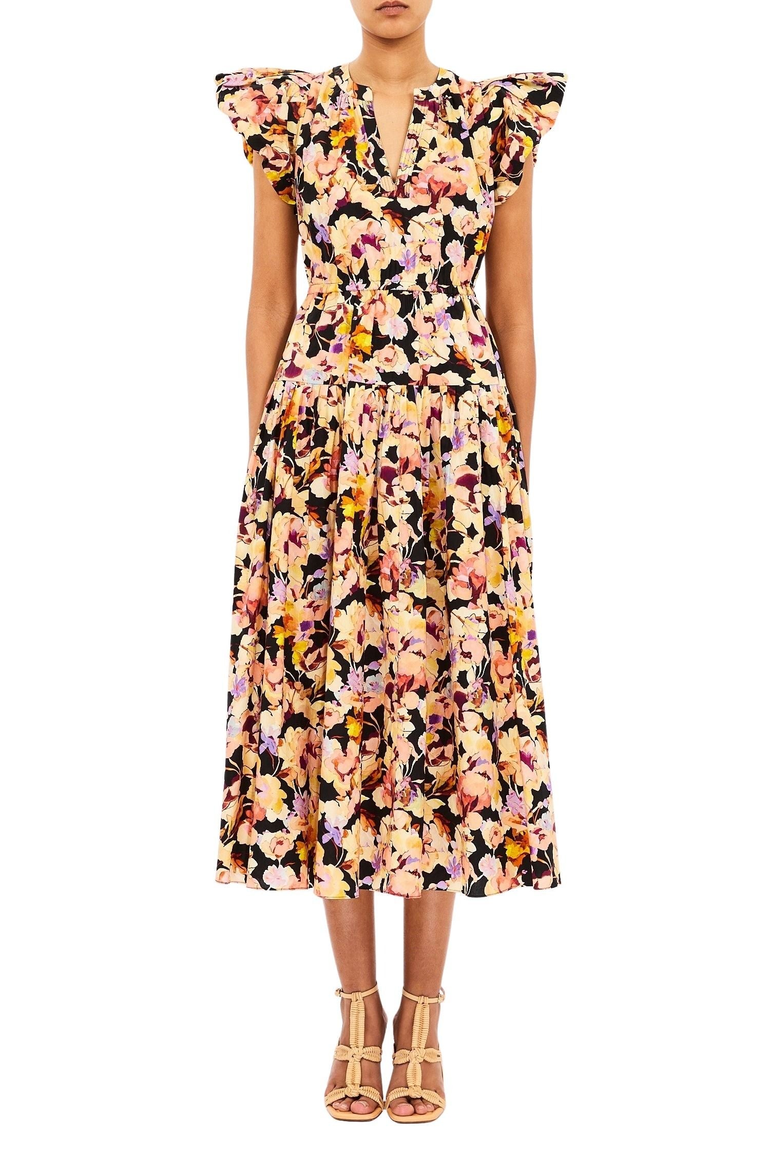 Marin Cotton Midi Dress