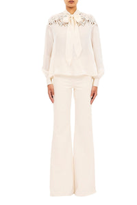 Lenora LS Silk Blouse
