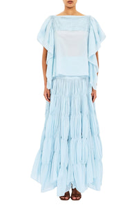 Lu SS Top with Ruffles
