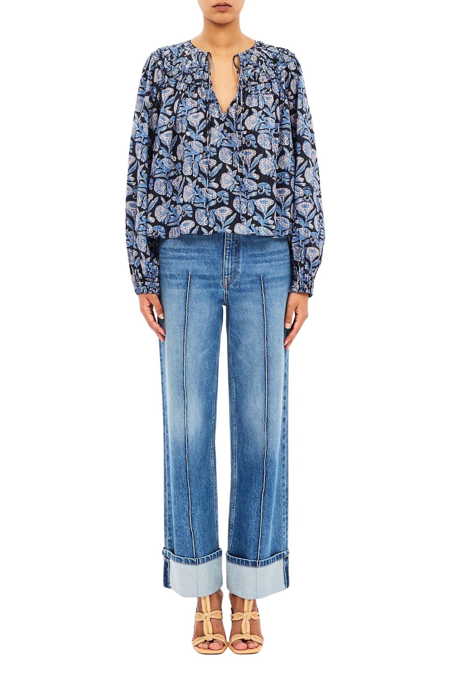 Florelle LS Cotton Blouse