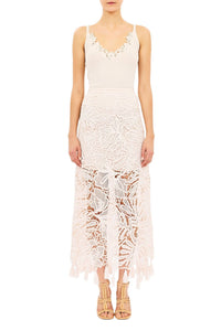 Gallina Corded Lace Skirt