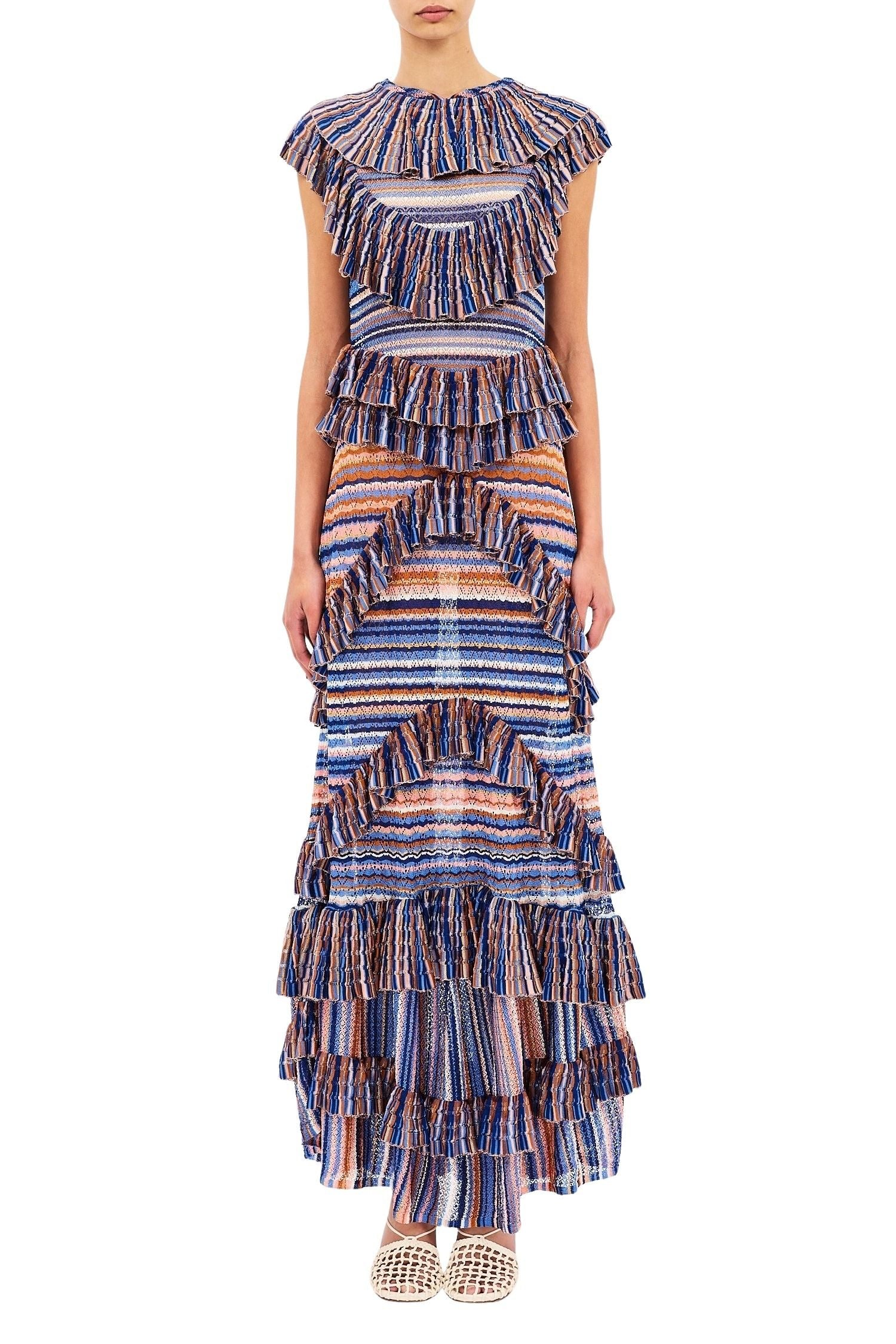 Raina Ruffle Knit Dress