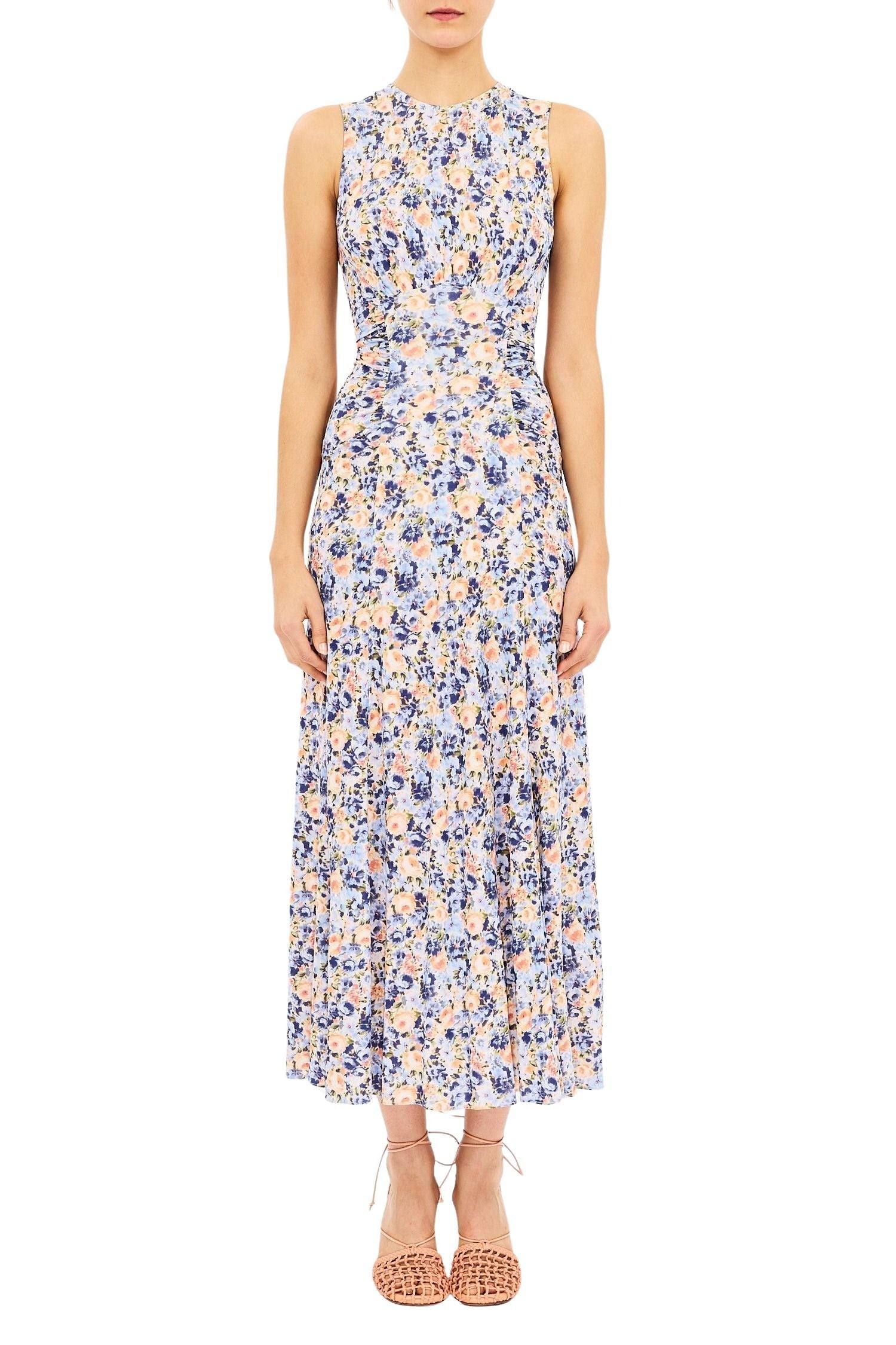Lana Ruched Jersey Dress