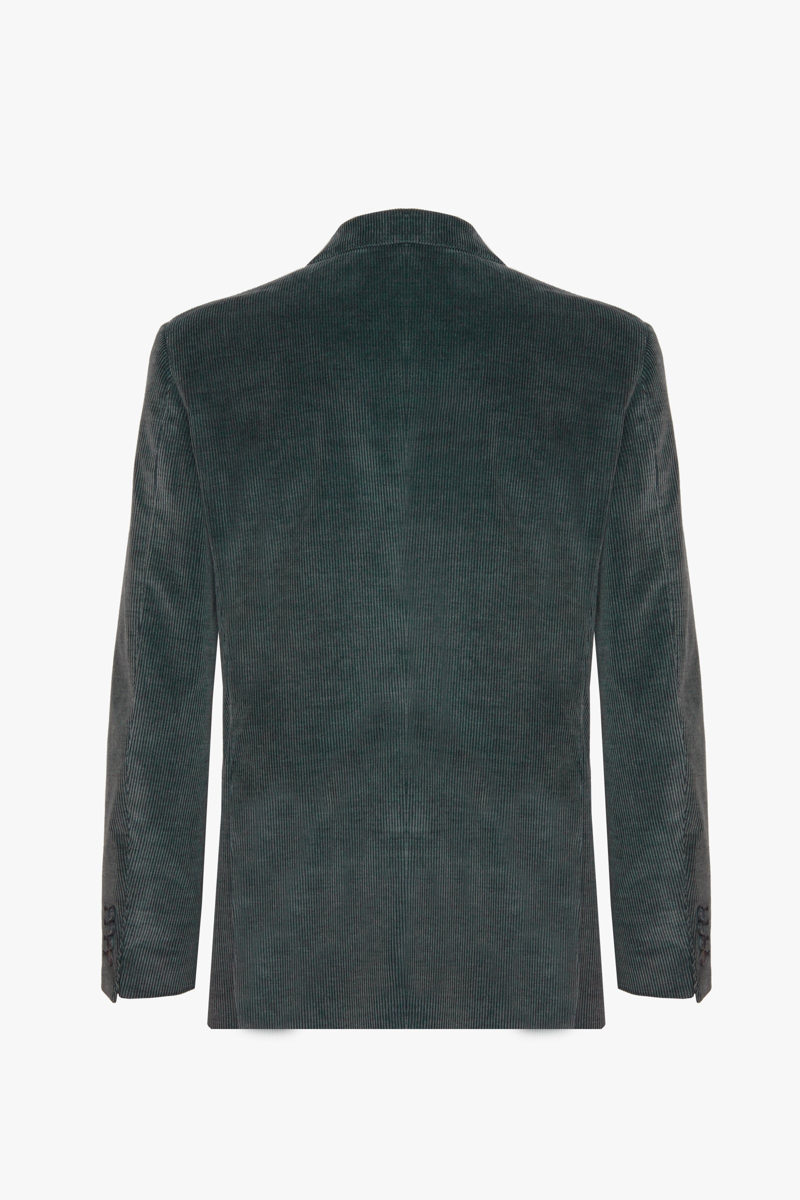 Blazer à fines côtes en velours - Vert