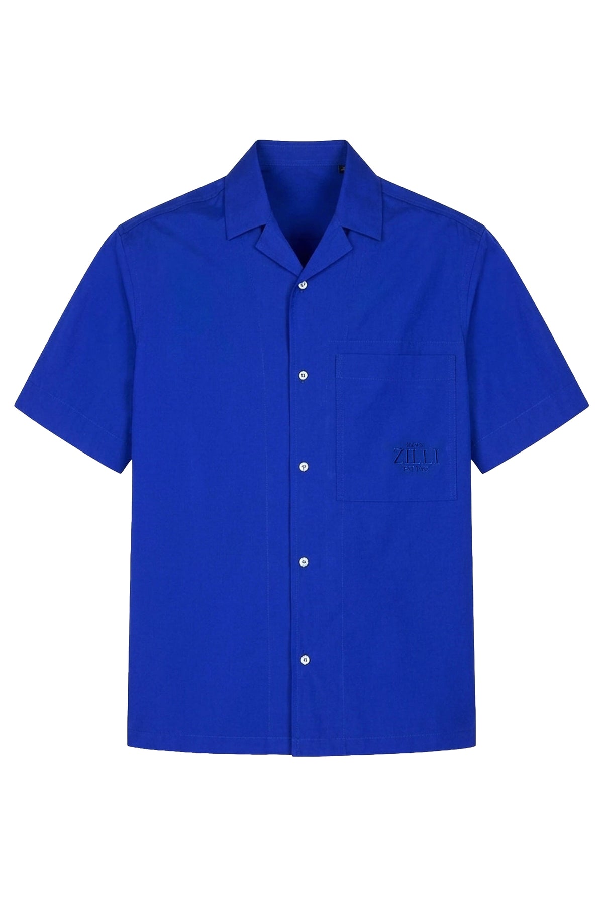 Shirt with pockets - Electric Blue