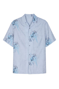 Chemise à logo en soie - Parma Violet