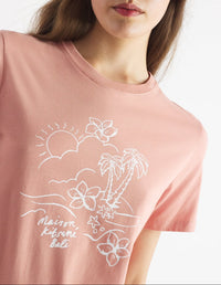 T-shirt avec impression - Acer Leaf