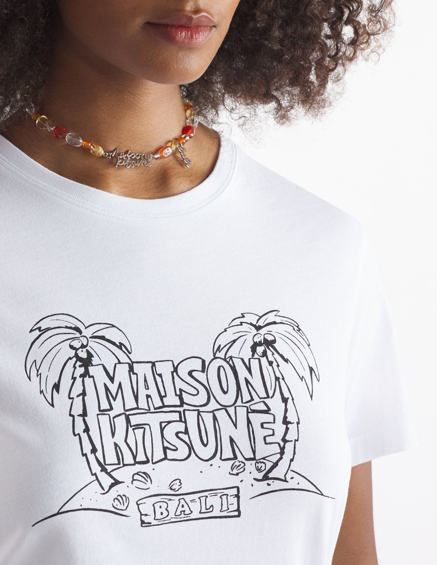 T-shirt imprimé - White
