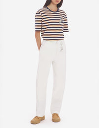 T-shirt imprimé à l'avant - Navy Fox Stripes