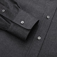 Chemise à plaque en laine - Gris