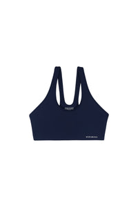Brassière à col rond - Navy