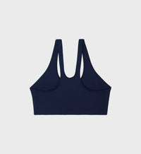 Brassière à col rond - Navy