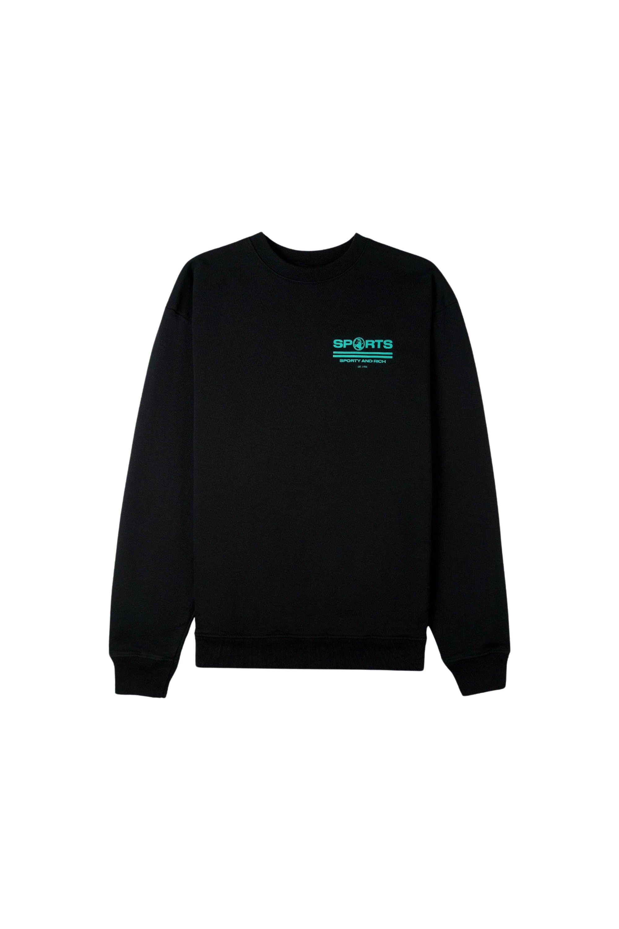 Sweatshirt à col rond - Black