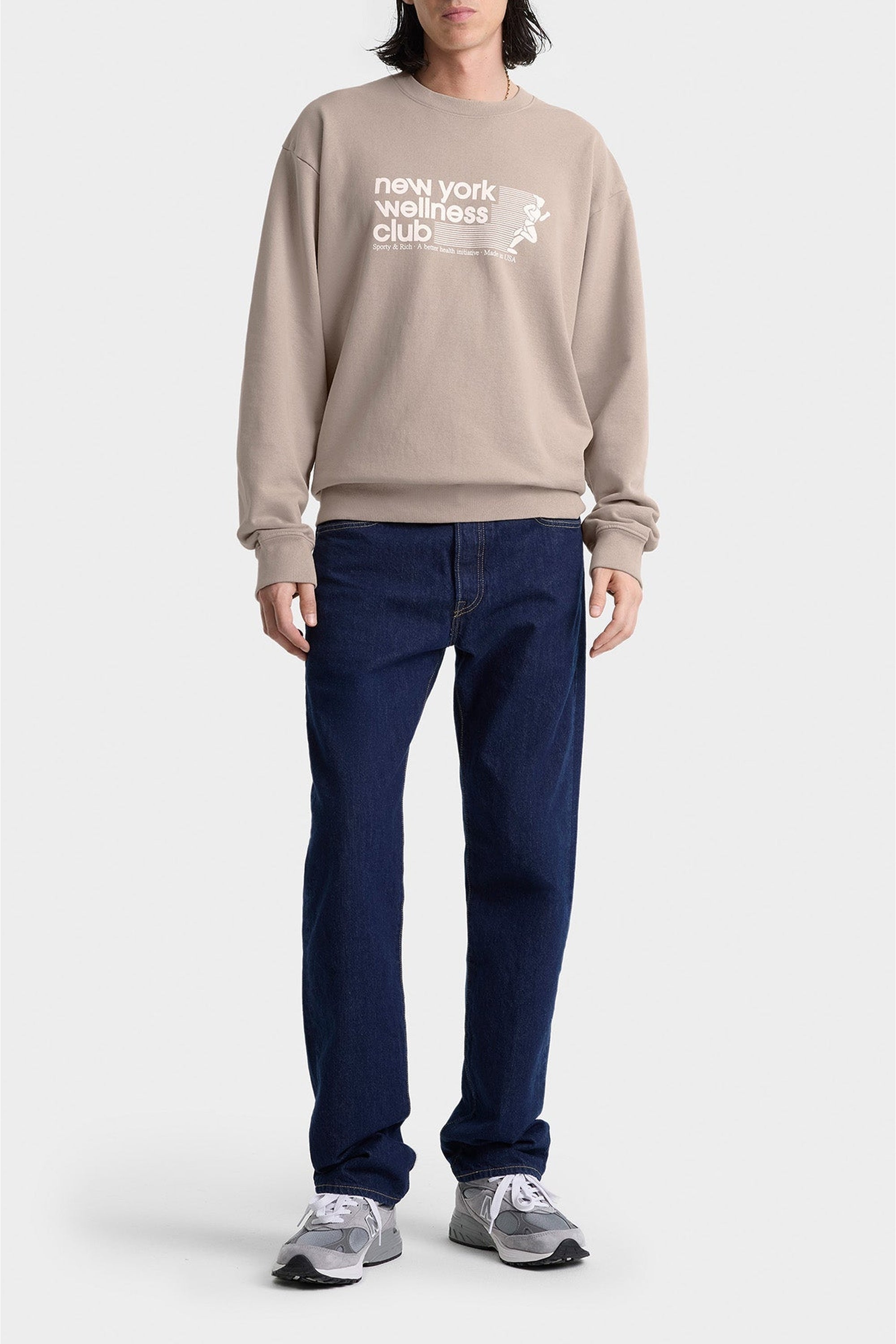 Sweatshirt Wellness Club imprimé - Elephant