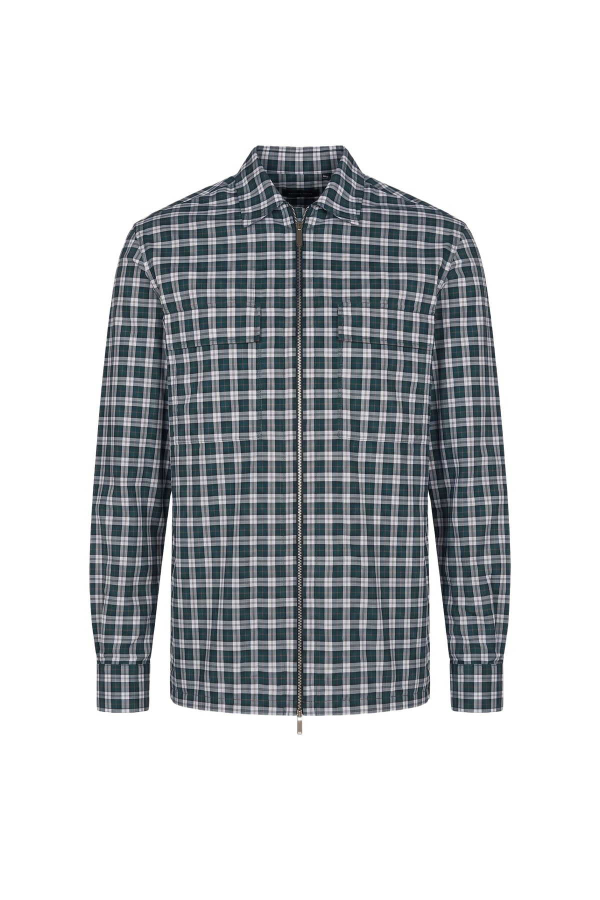 Zip-up shirt - Dark Green