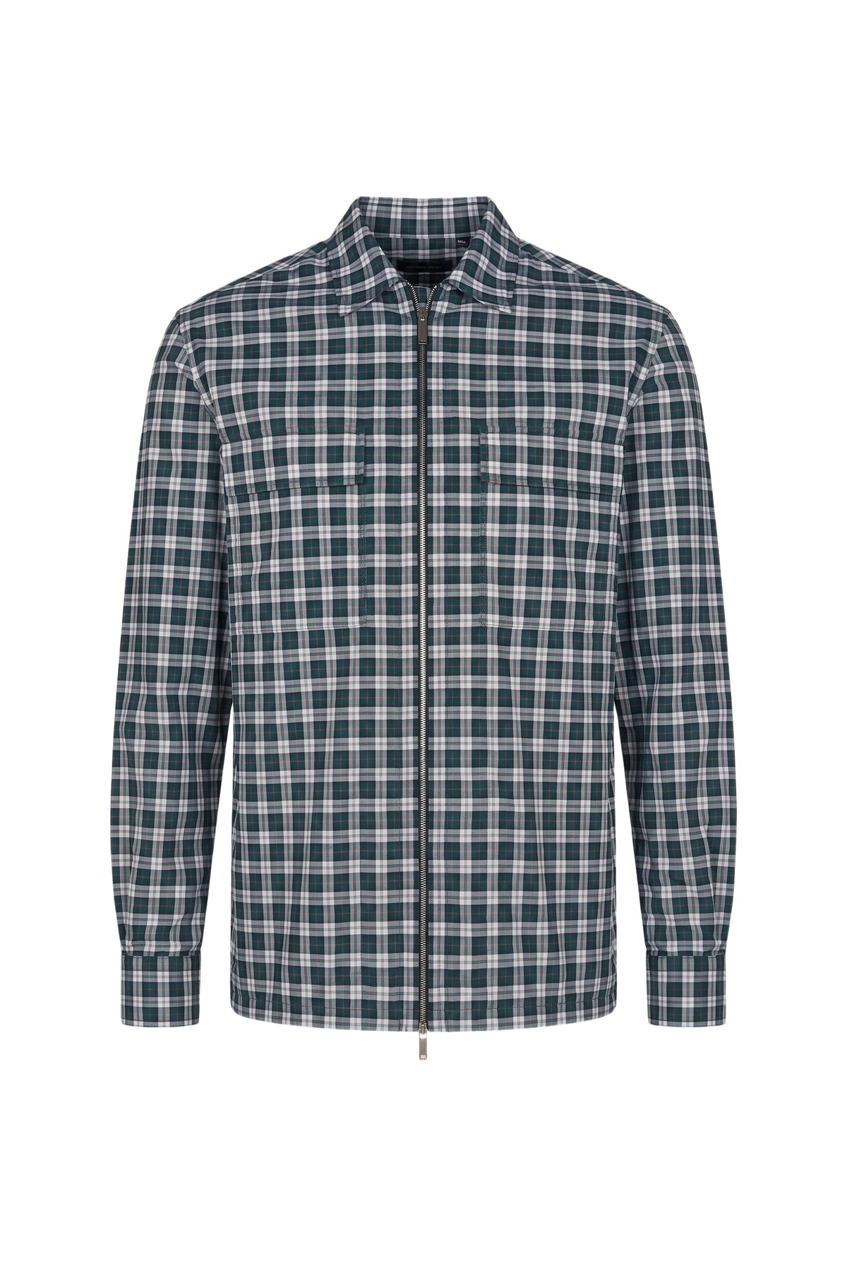Chemise à fermeture éclair - Dark Green