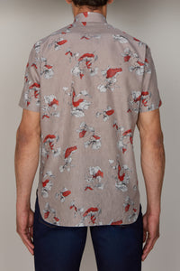 Chemise Lin en lin - PALE CAMEL