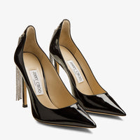 Escarpins Spruce 110 en cuir verni avec accessoire - Black