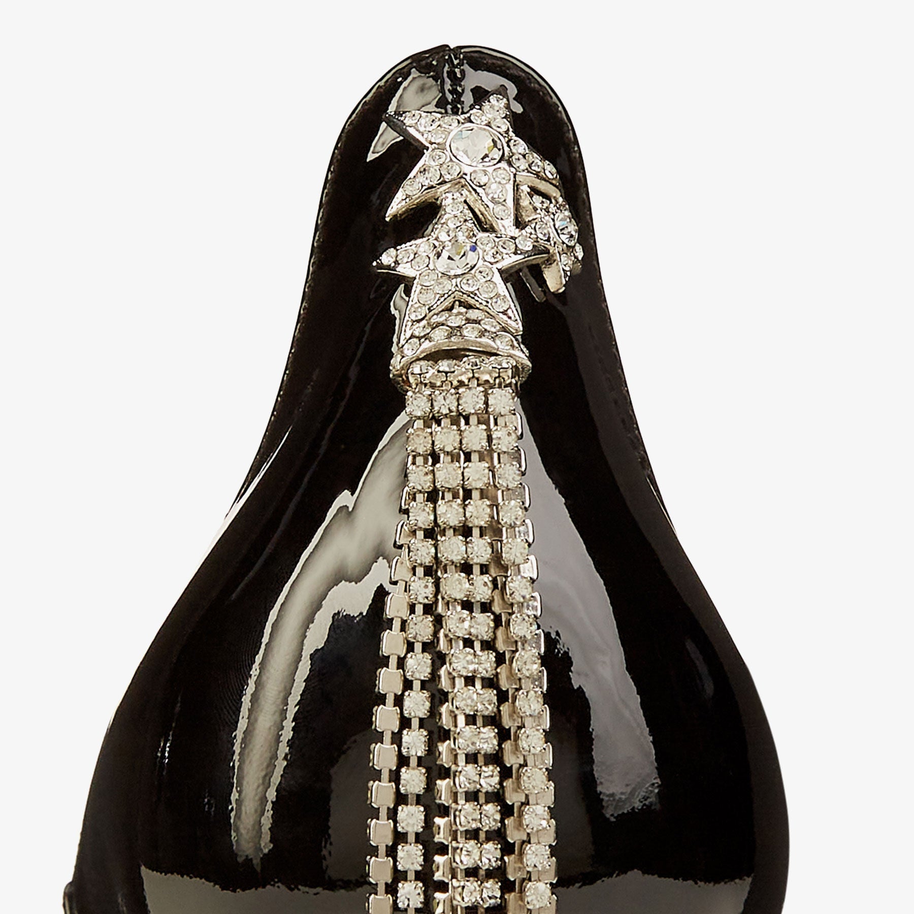 Escarpins Spruce 110 en cuir verni avec accessoire - Black