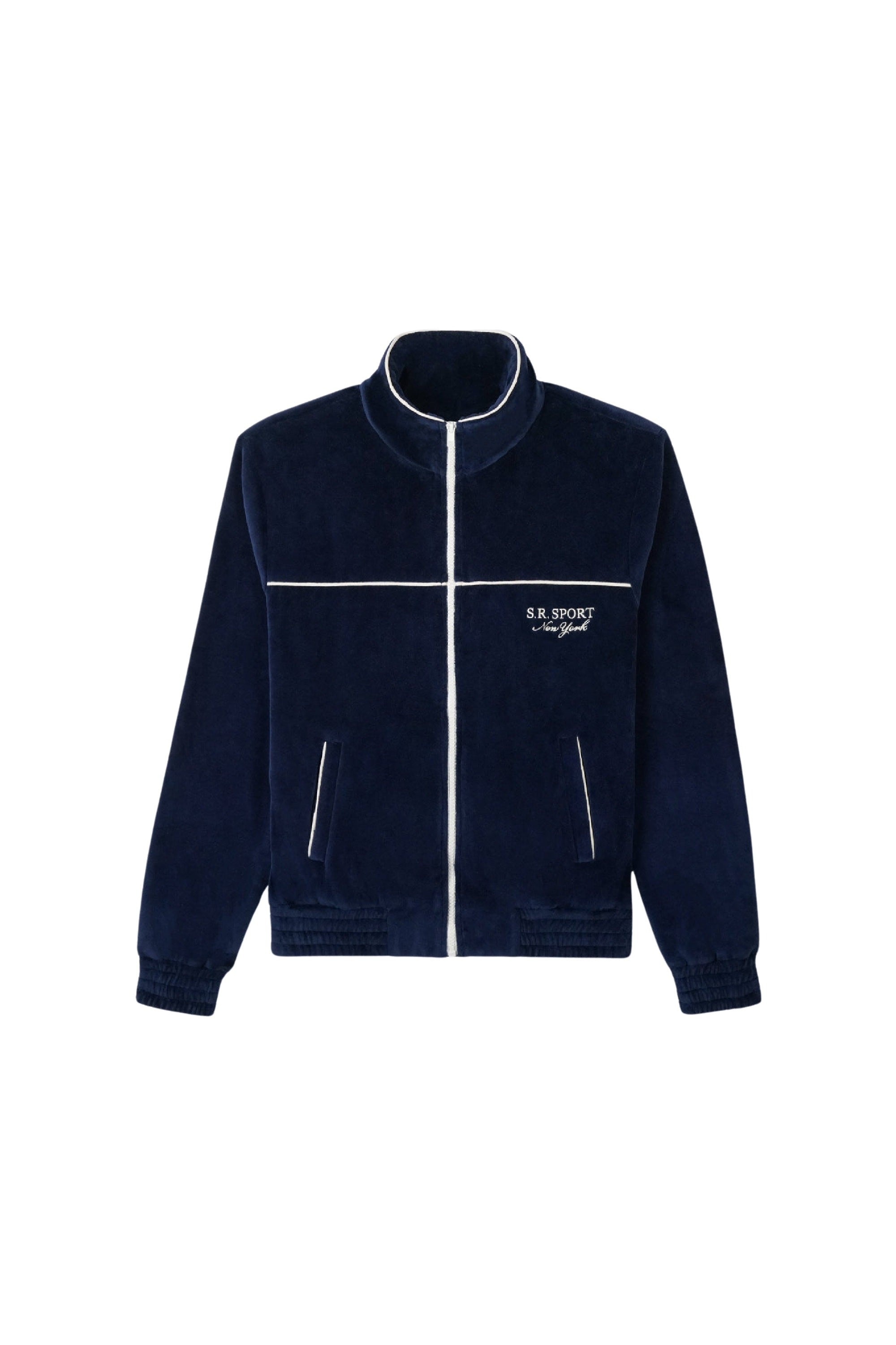 Gilet SR Sport en velours - Navy