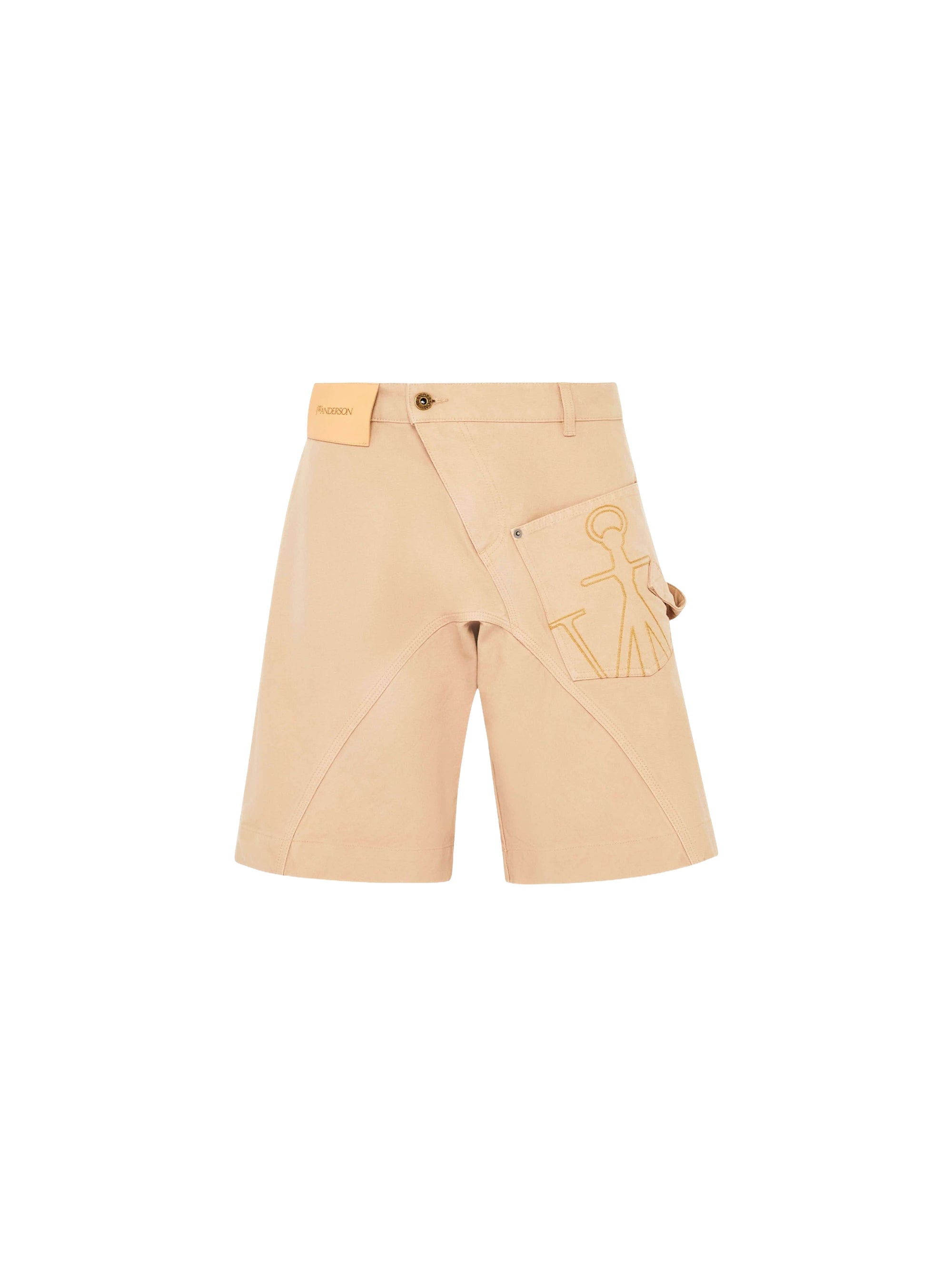 Short De Travail Torsadé - Flax