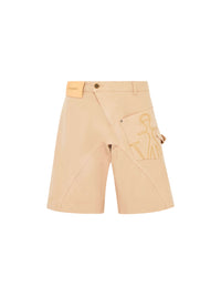 Short taille basse torsadé - Flax