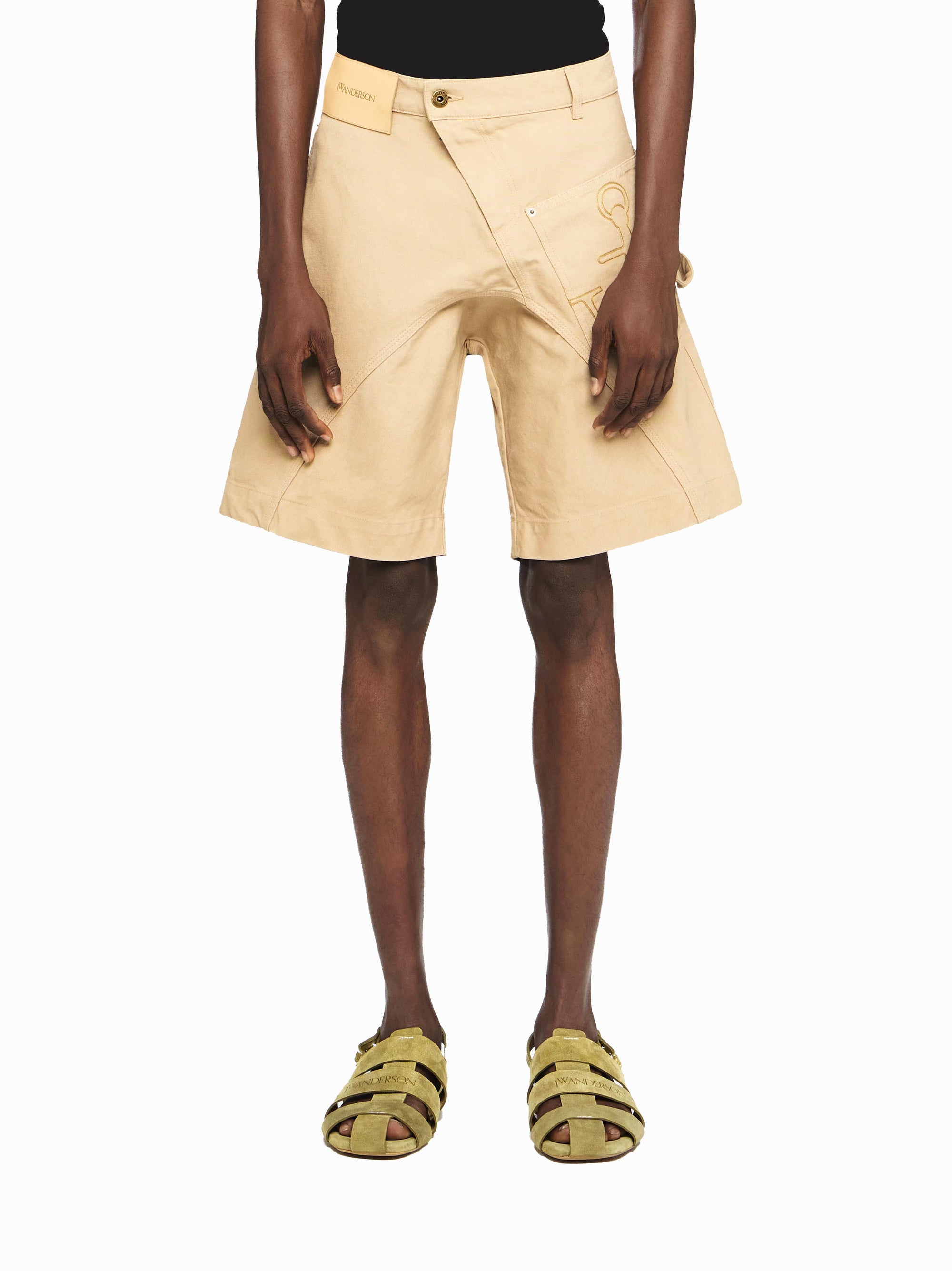 Short De Travail Torsadé - Flax