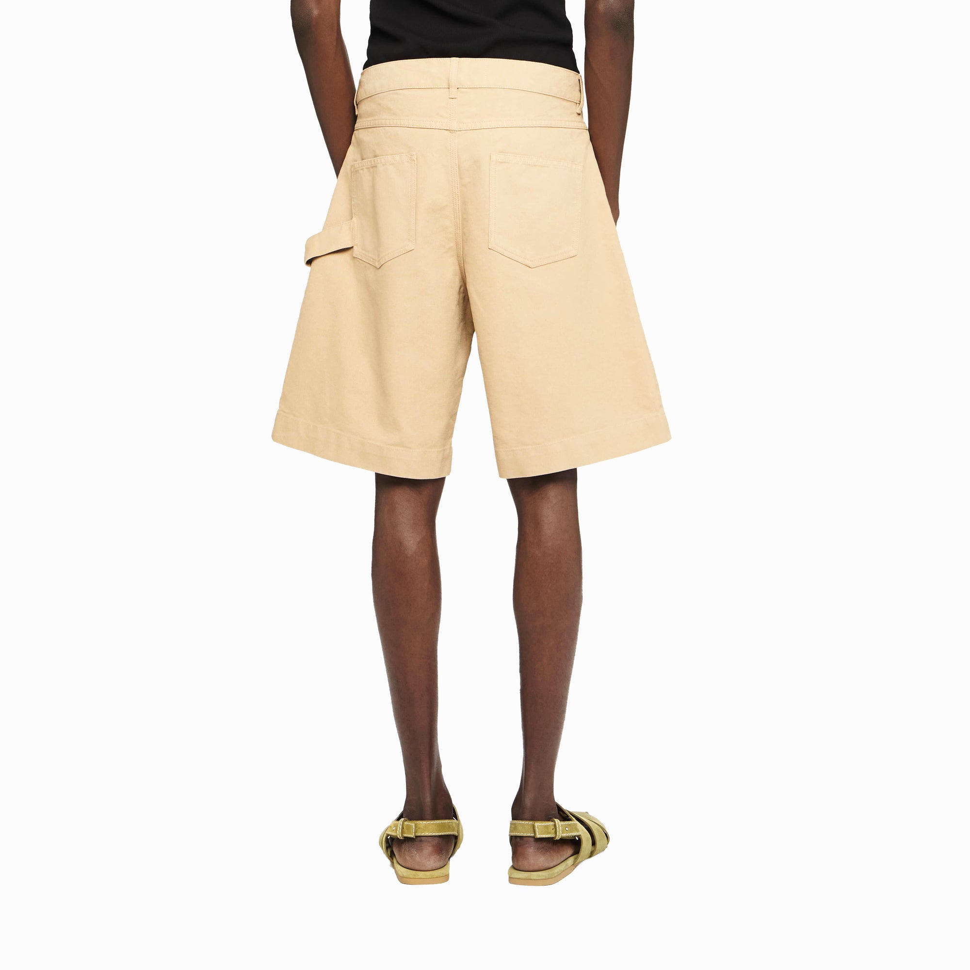 Short De Travail Torsadé - Flax