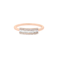 BAGUE ECLAT OR ROSE