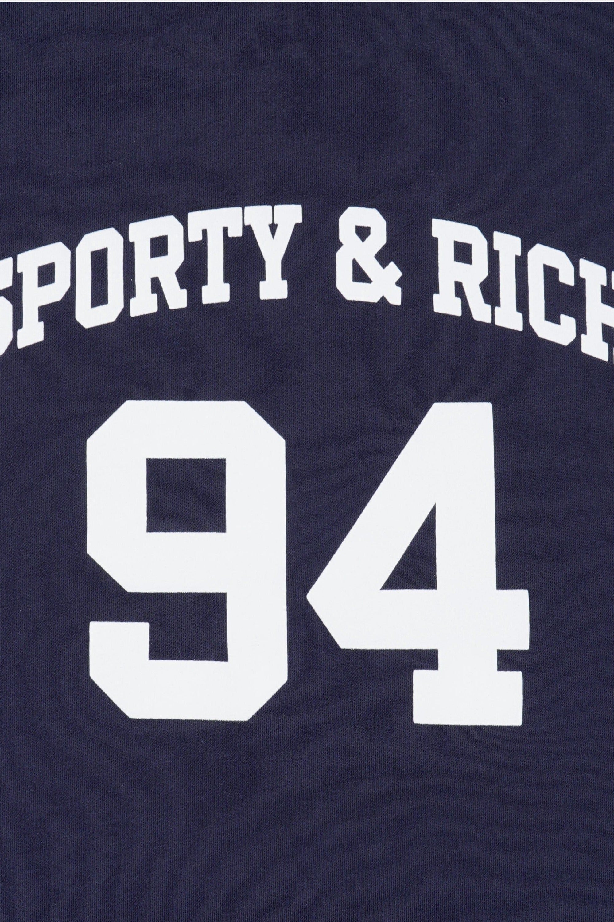 SR 94 Sports Tee - Navy & White