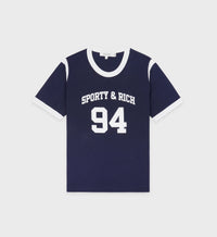SR 94 Sports Tee - Navy & White