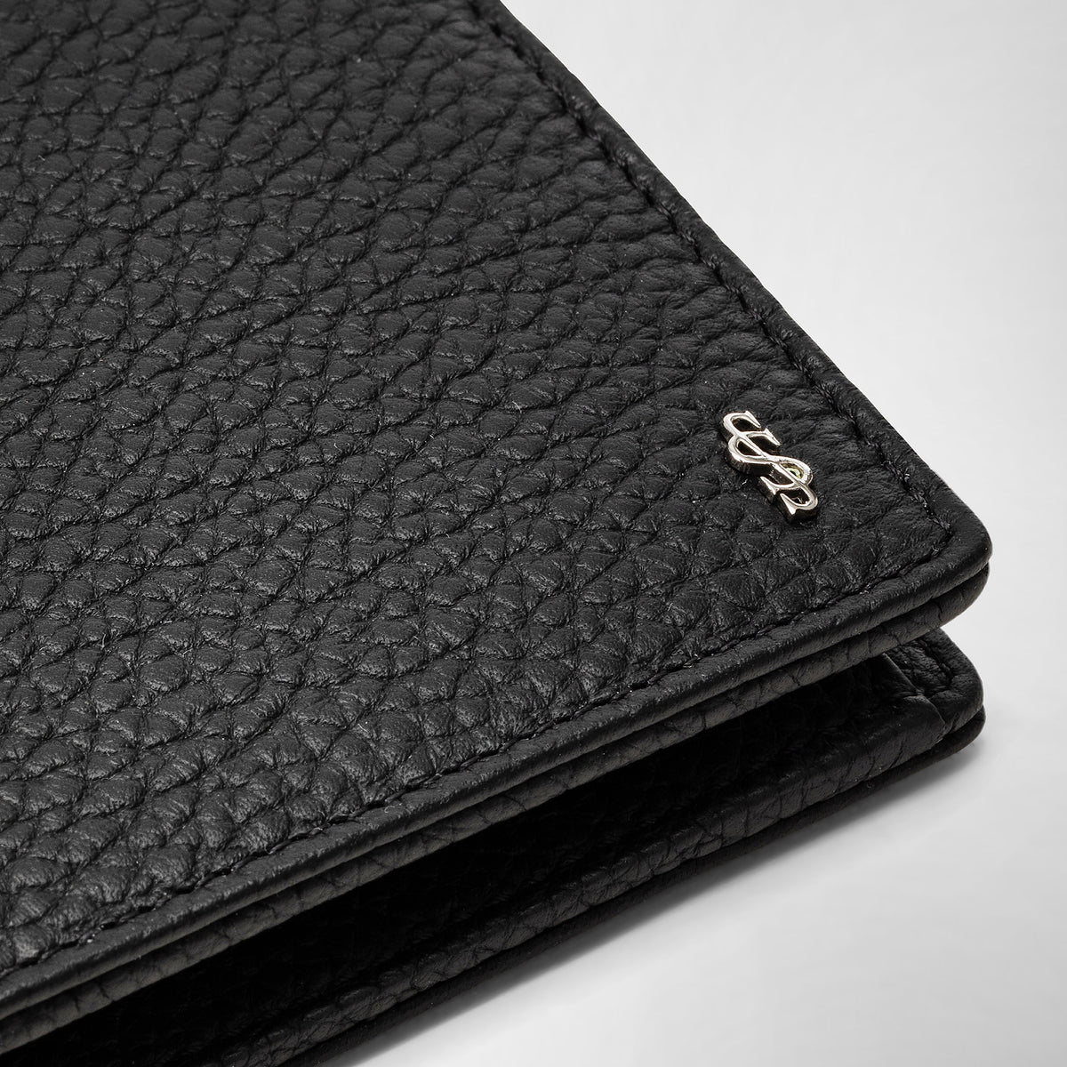 Billfold 4cc coin Cachemire Black - Black