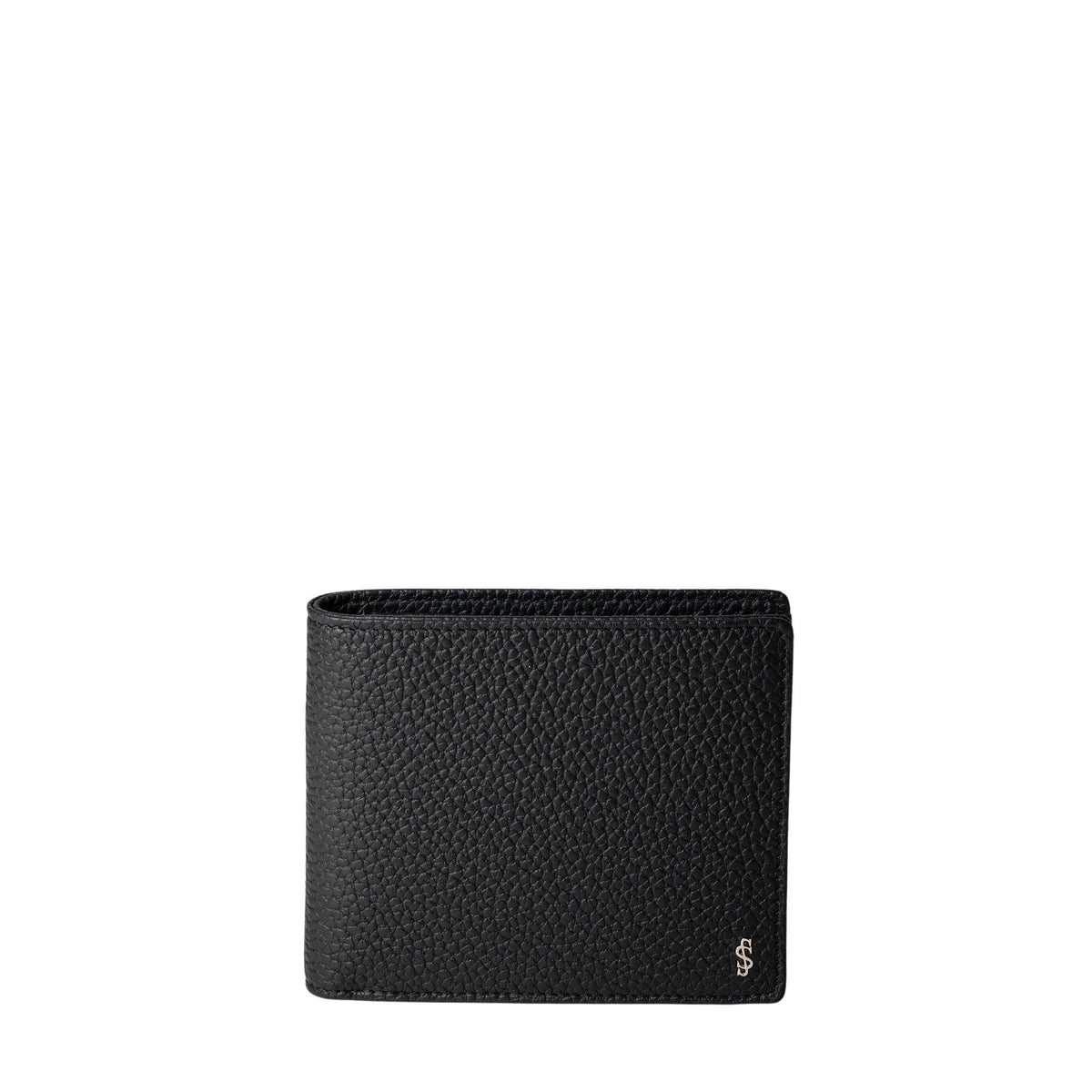 Portefeuille à 8 emplacements pour cartes en cuir - Black