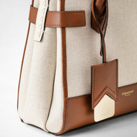 New Meliné Canvas Natural/Cuoio - Natural & Cuoio