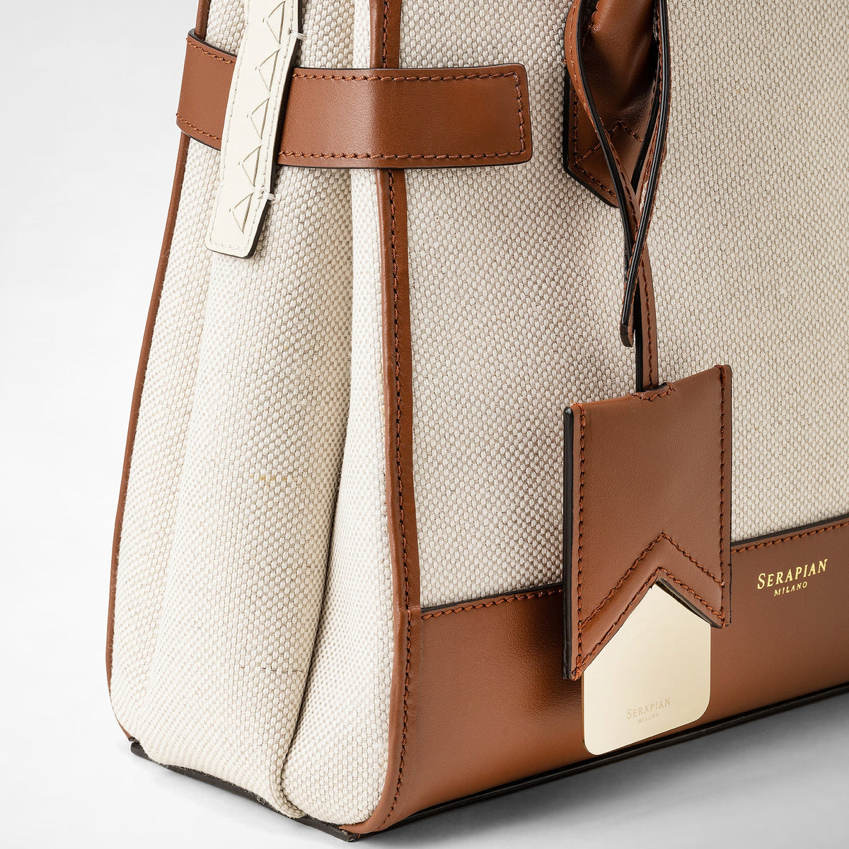 New Meliné Canvas Natural/Cuoio - Natural & Cuoio