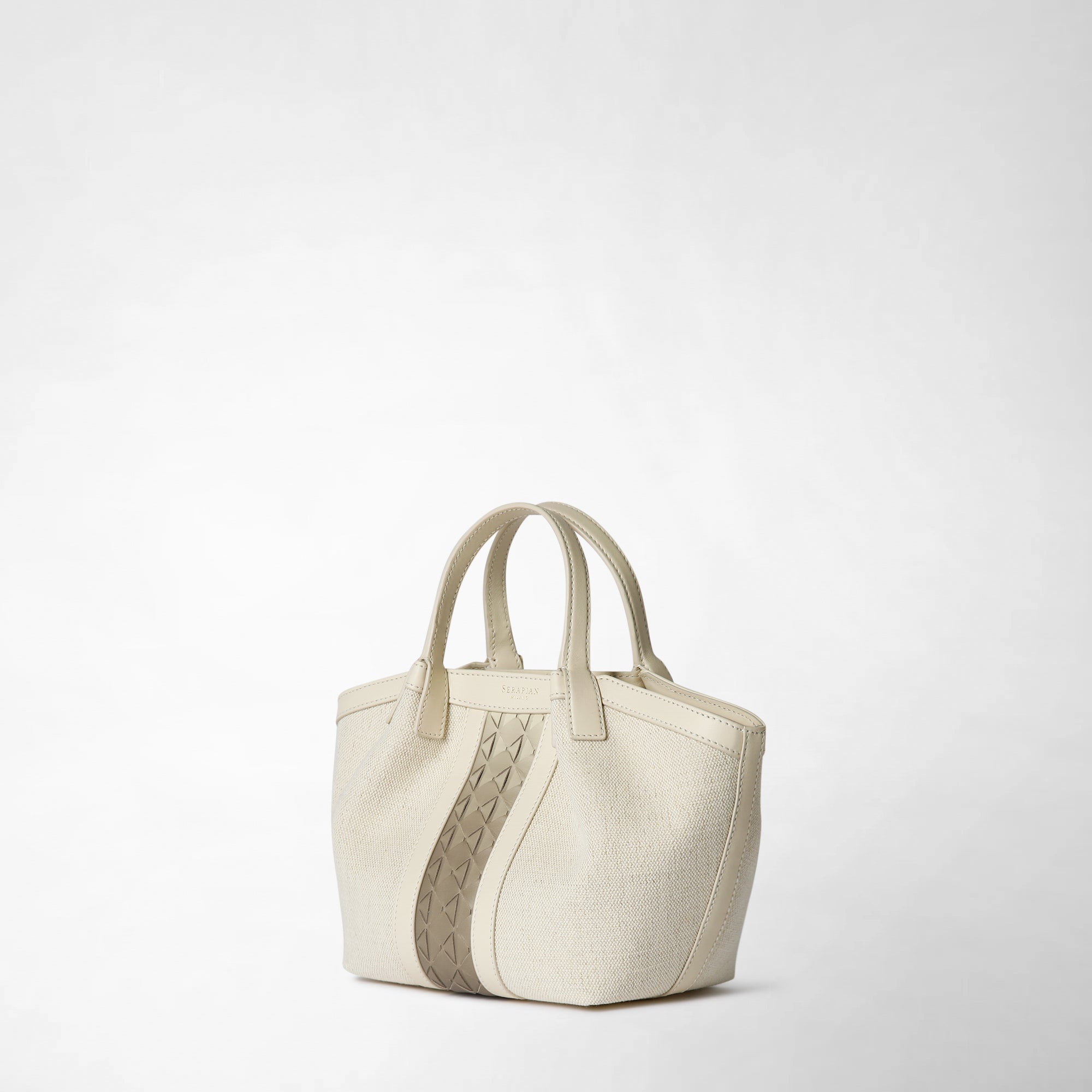 Secret mini canvas bag - Off White