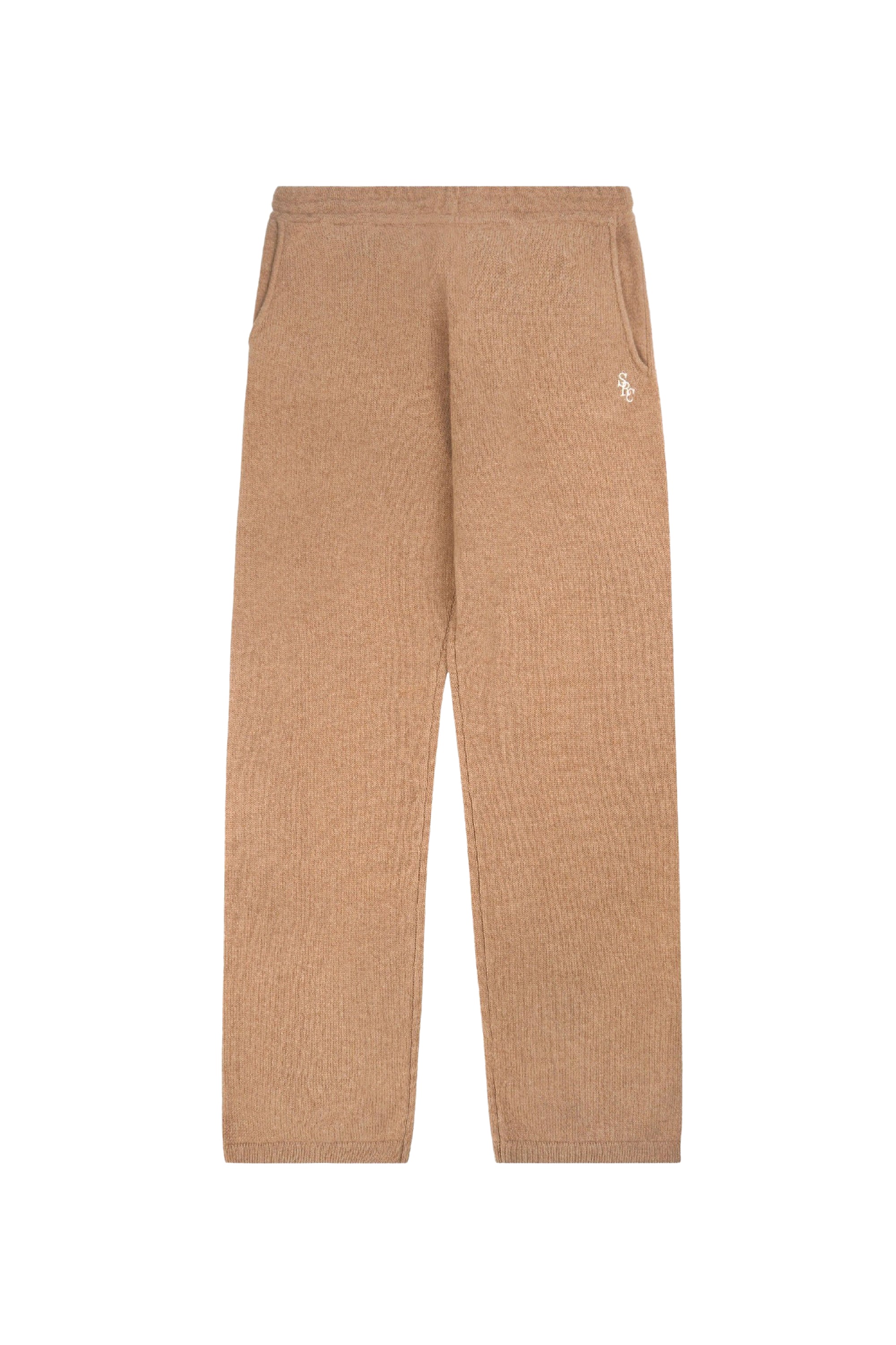 Cashmere and wool pocket trousers - Camel