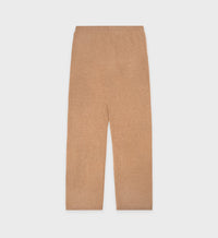 Cashmere and wool pocket trousers - Camel
