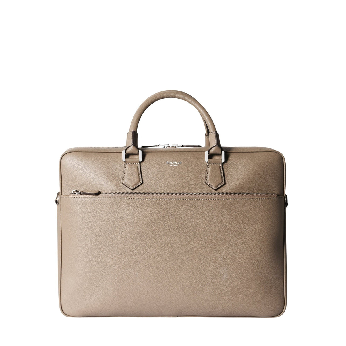 Slim briefcase Cachemire Sahara - Sahara