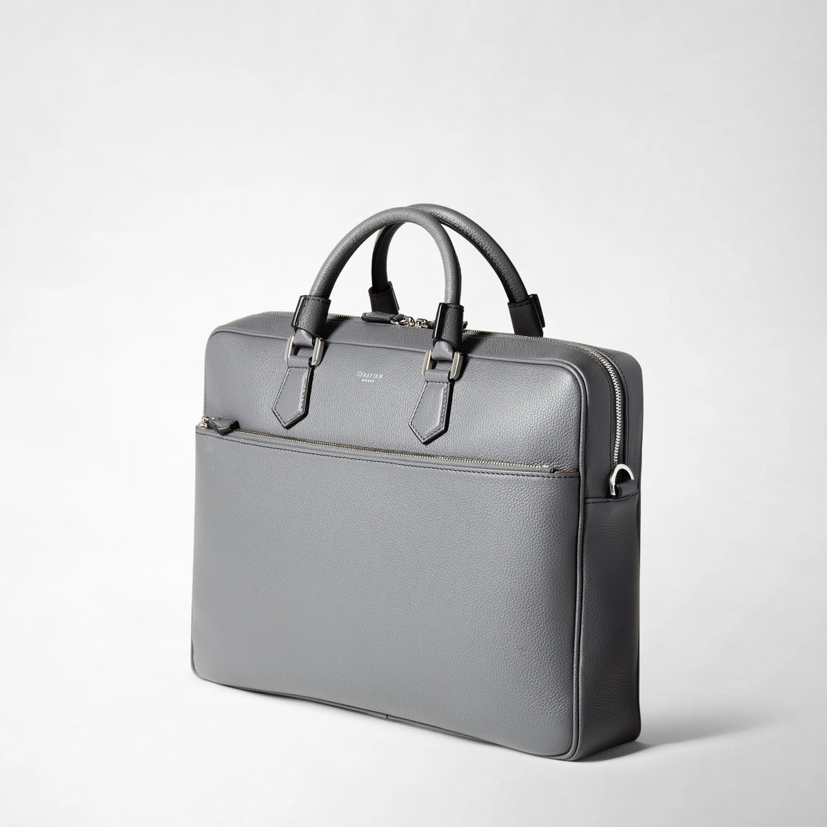 Slim briefcase Cachemire Shadow - Shadow