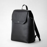 Leather backpack - Black