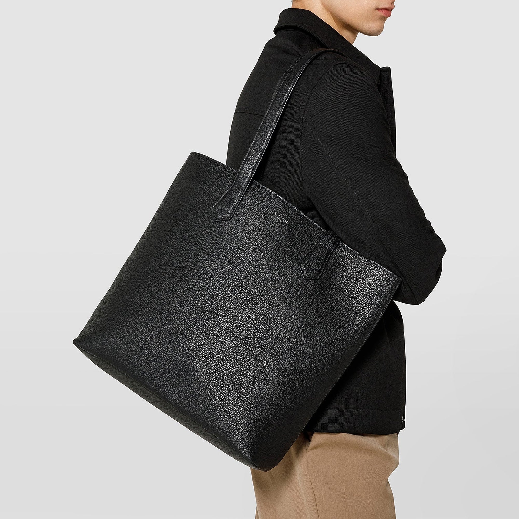 Sac à main Day en cuir - Black