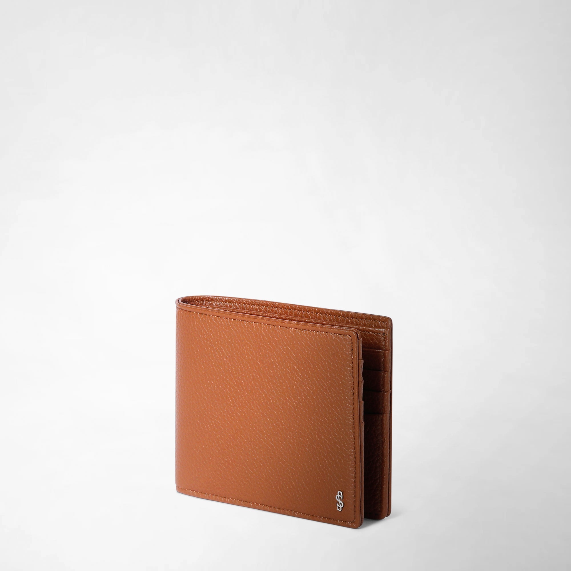 Portefeuille 4 cartes en cuir - Tobacco