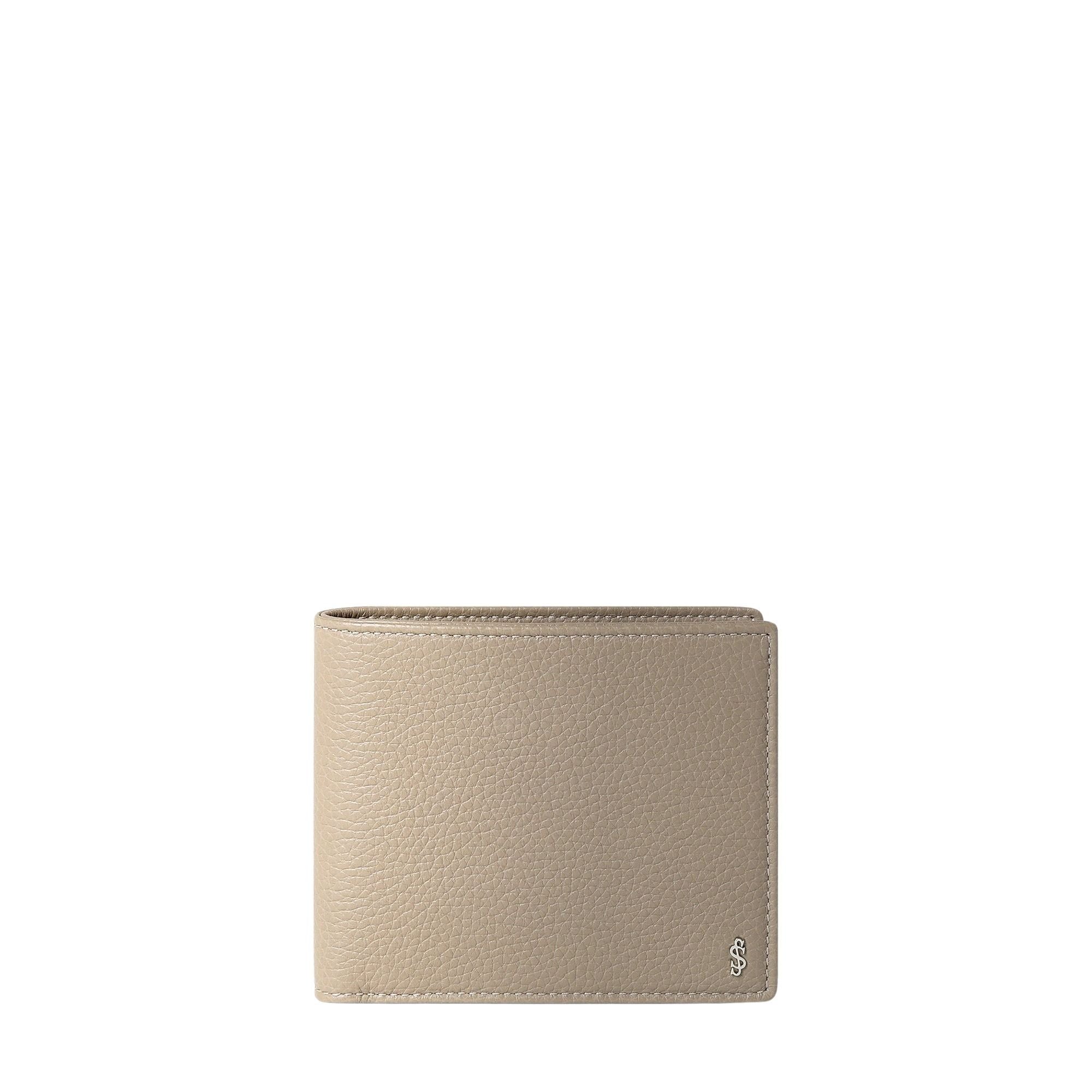8 card leather wallet - Sahara