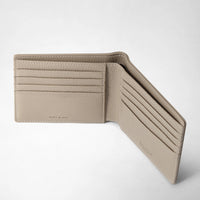 8 card leather wallet - Sahara