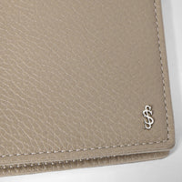 8 card leather wallet - Sahara
