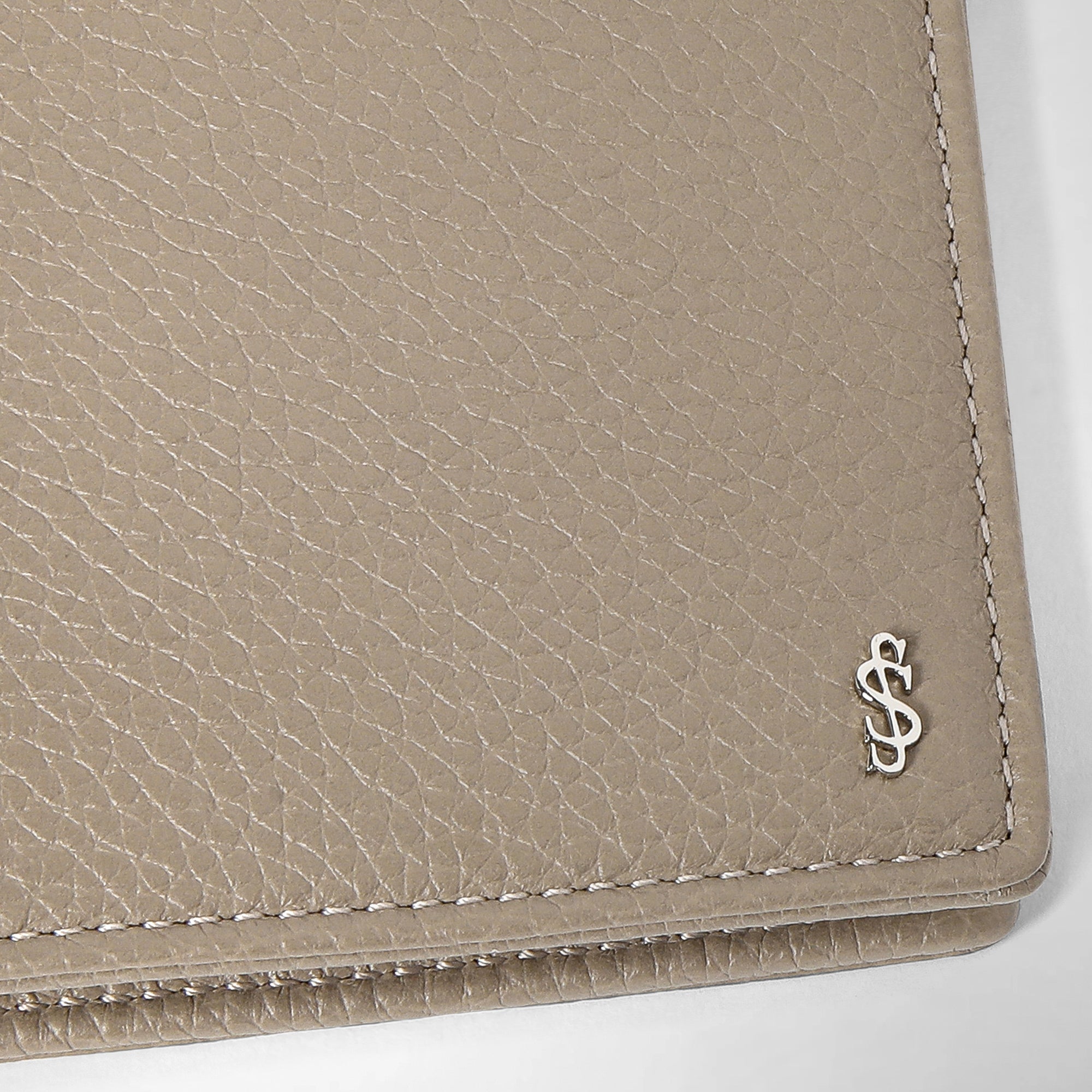 8 card leather wallet - Sahara
