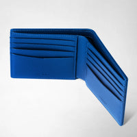 Portefeuille 8 cartes en cuir - Winter Blue